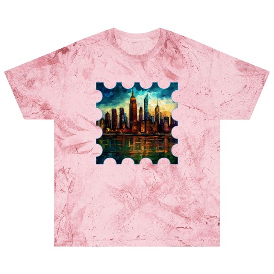 New York skyline Reverie A Symphony of Dreams Blast T Shirts