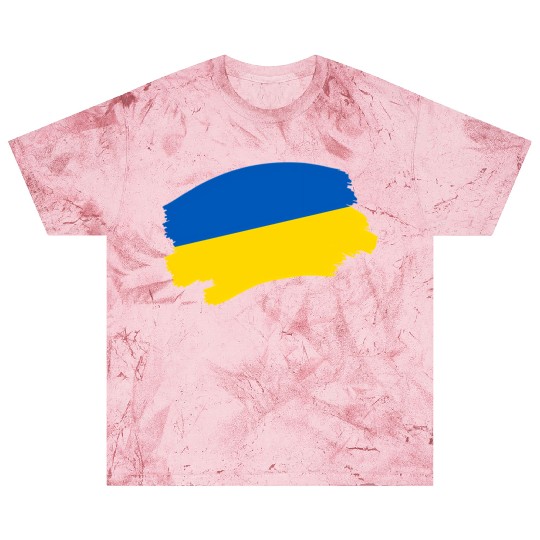 Ukrainian Flag Ukraine Blast T Shirts