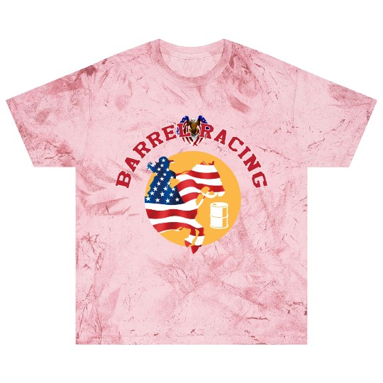 Cowgirl Barrel Racing Sport Come On Cowgirl Art Blast T Shirts