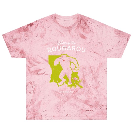 Home Of The Rougarou Louisiana Usa Cryptid Blast T Shirts