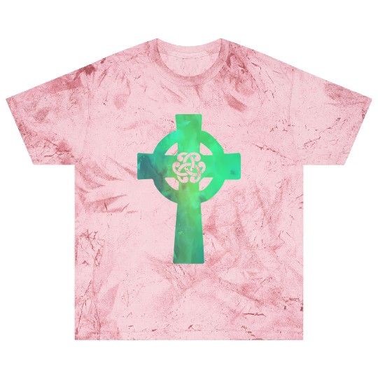 Irish Celtic Cross Knot St Patrick'S Day Christian Blast T Shirts