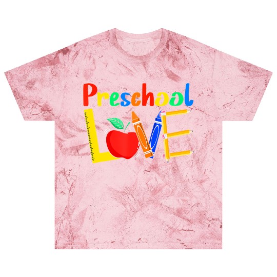 Love Preschool Teacher Back To School Love Teachin Blast T Shirts