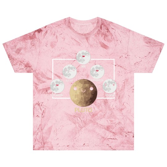 Pluto Moons Planet Space Lover Solar System Blast T Shirts