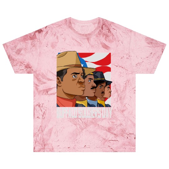 National Buffalo Soldiers Day July 28Th Patriotic Blast T Shirts