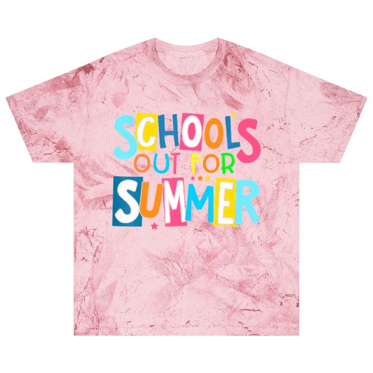 Last Day Of School Schools Out For Summer Teacher Blast T Shirts