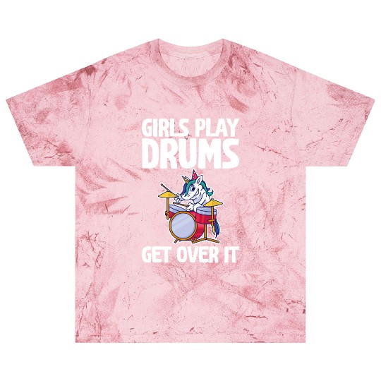Girls Play Drums, Get Over It 2 Blast T Shirts