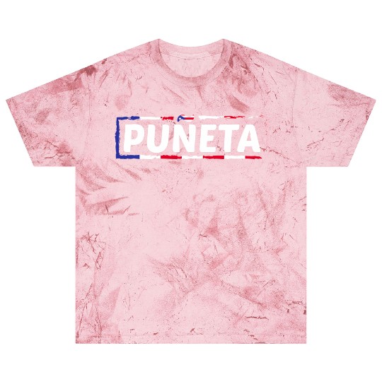 Patriotic Puerto Rico Puneta Flag Blast T Shirts
