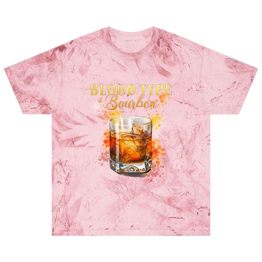 Blood Type Bourbon Cocktail Bartender Blast T Shirts