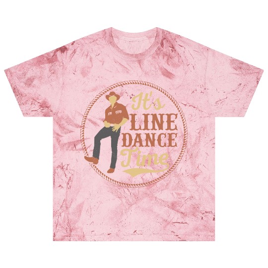 It's Line Dance Time Country Music Western Blast T Shirts