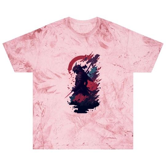 Shadow Samurai: Colorful Chaos Unleashed Blast T Shirts