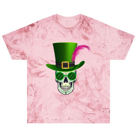 Sugar Skull Saint PatricDay Of Dead Blast T Shirts