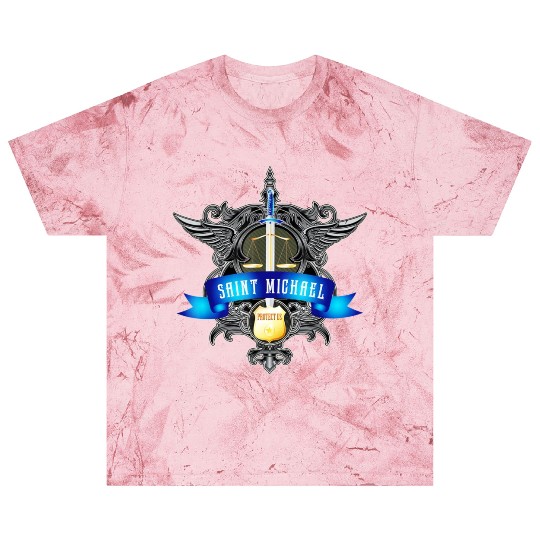 Saint Michael Patron Saint of Police Officers Blast T Shirts