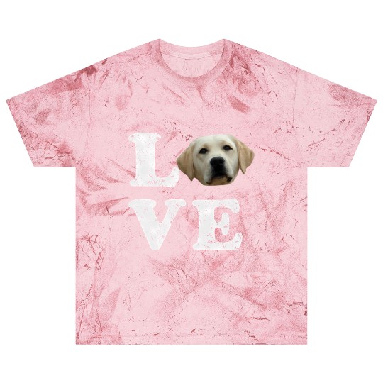 I Love My Yellow Lab Labrador Retriever Dog Blast T Shirts