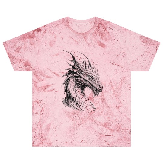 Mythical Dragon. An Epic Grayscale Legend. Blast T Shirts