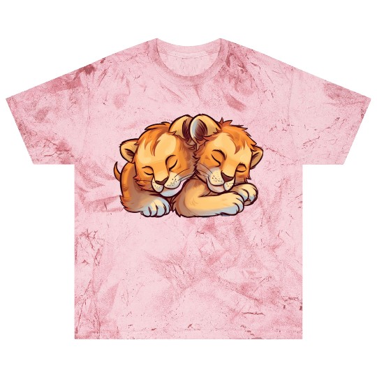 Sleeping Lion Cubs Blast T Shirts