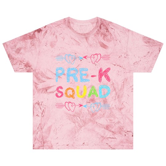 Pre - K Squad Preschool Teacher Back To School Blast T Shirts