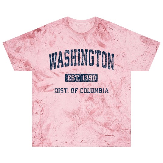 Washington Dc Athletic Sports Blast T Shirts