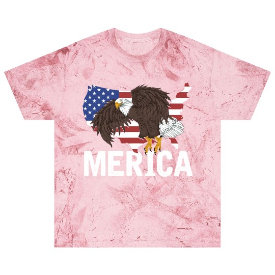 Us Flag Merica Pride Patriot Proud American Bald Blast T Shirts