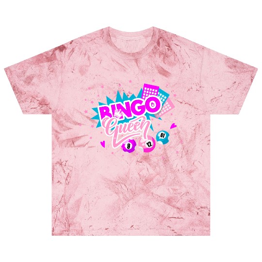 Bingo Queen Pocket Balls Fun Blast T Shirts