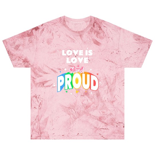 Love is Love Gay Pride Month Transgender Rainbow Blast T Shirts