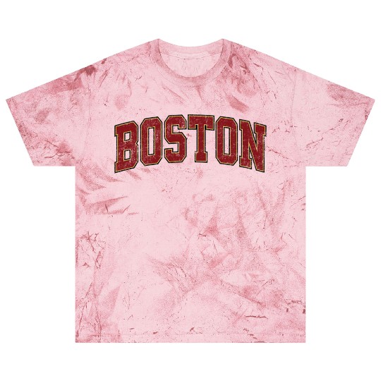 Boston Massachusetts Ma Athletic Sports Blast T Shirts