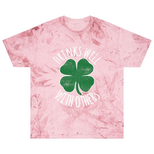 Drin Well With Others St Patrick'S Day Drunk Beer Blast T Shirts