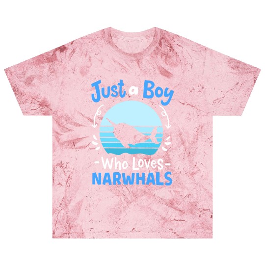 Narwhals Whales Narwhal Lover Retro Blast T Shirts