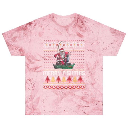 Merry Fishmas Ugly Blast T Shirts