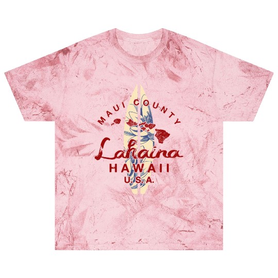 Maui Lahaina Hawaiian Islands Hawaii Blast T Shirts