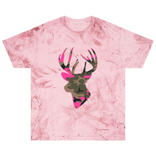 Deer Camo Outfitter Black Blast T Shirts