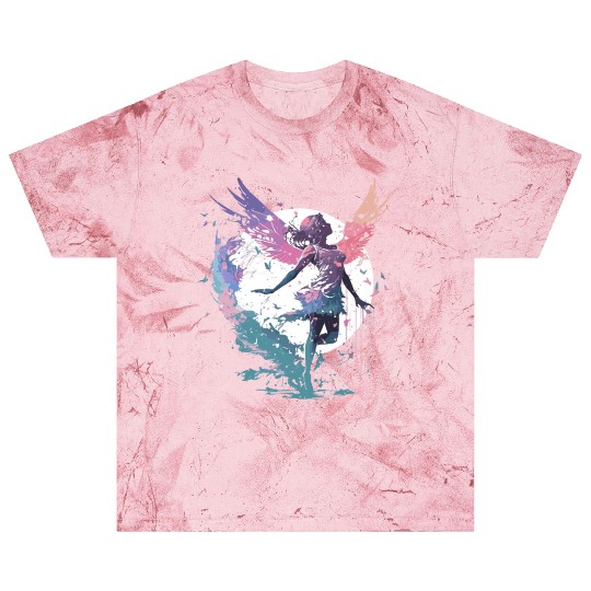 Dancing Watercolor Fairy Girls Dancer Ballet Butte Blast T Shirts