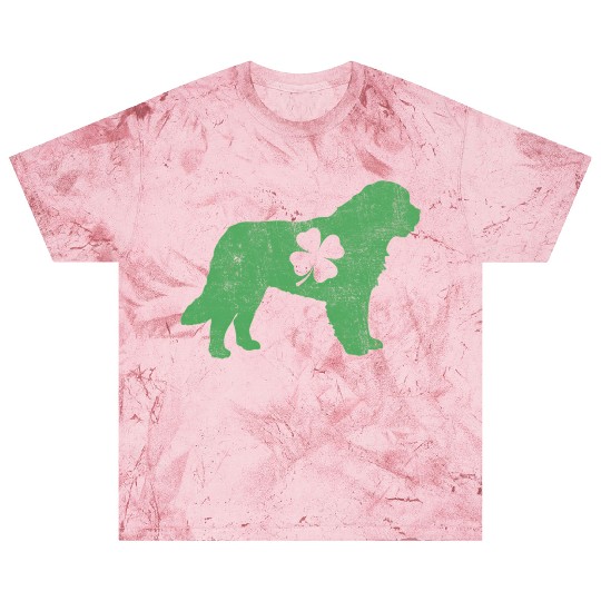 Awesome Bernard Saint Patrick'S Day Dog Dad Mom Blast T Shirts