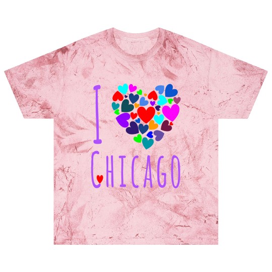 I Love Chicago Heart City Of Chicago Blast T Shirts