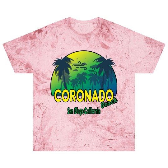 Coronado Beach In San Diego California State Coron Blast T Shirts