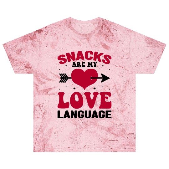 Snacks are my Love Language Funny Snack Lovers Blast T Shirts