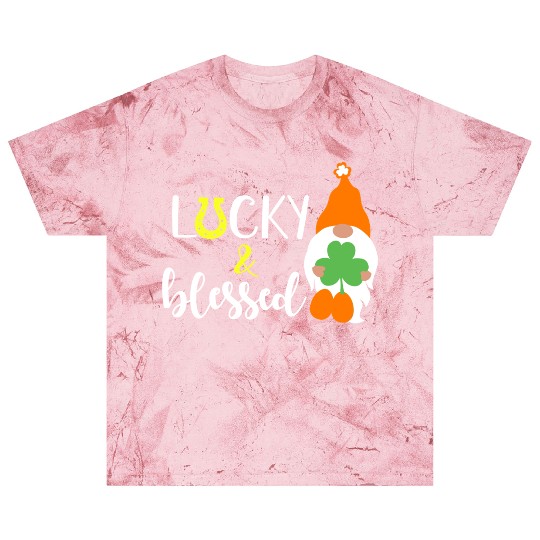 Lucky And Blessed Blast T Shirts