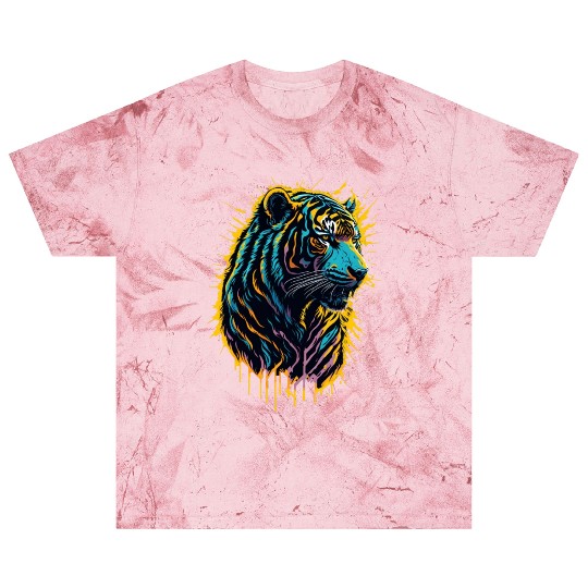 Tiger Neon Blast T Shirts