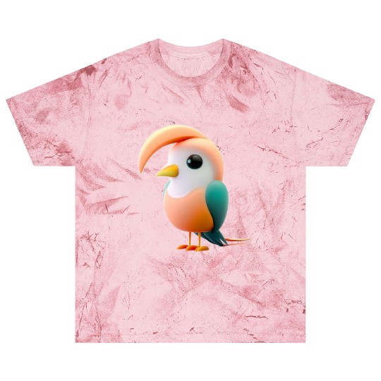 Cute Bird of Paradise 3D Render Blast T Shirts