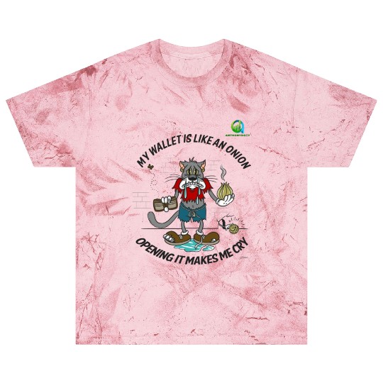 Crying Onion Wallet Humor Blast T Shirts