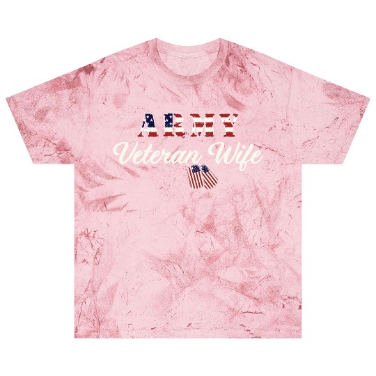 US Army Veteran Wife Blast T Shirts