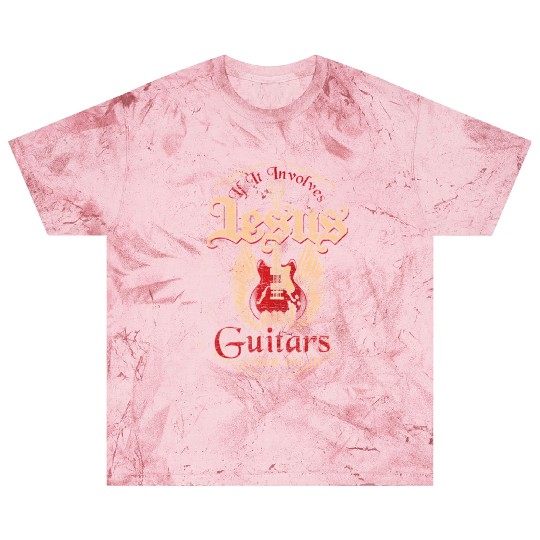 Guitarist Guitar Musician Christian Music Jesus Blast T Shirts