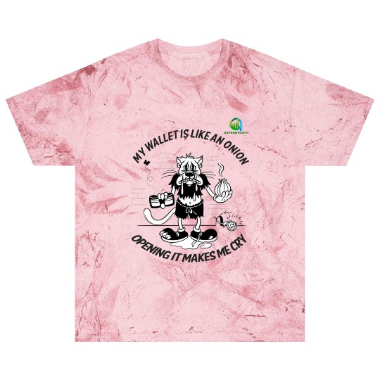 Crying Onion Wallet Humor Blast T Shirts