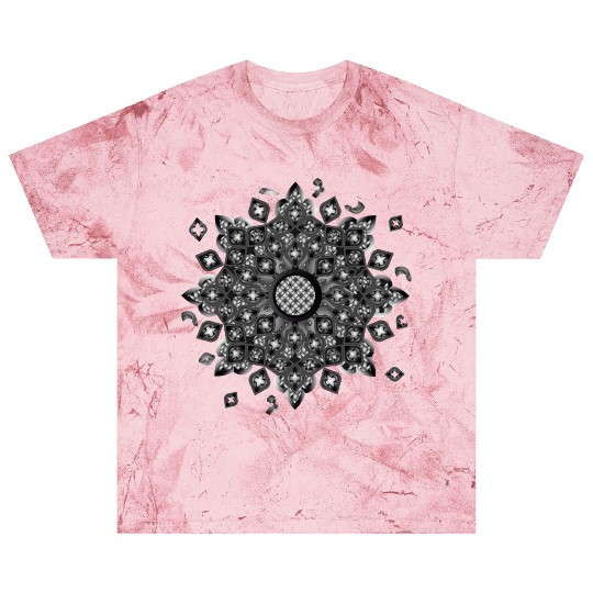 Gothic rosette stained glass ornament Blast T Shirts
