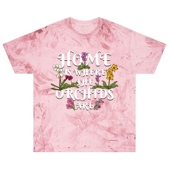 Orchid Flower Lover Women Florist Plants Lover Blast T Shirts