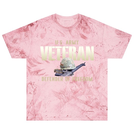 US Army Veteran: Defender of Freedom Blast T Shirts