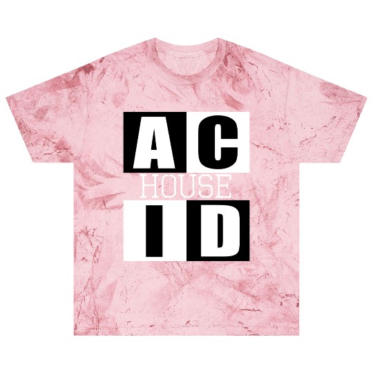 ACID HOUSE music logo Blast T Shirts