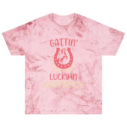 Gattinâ€™ Lucky In Kentucky Horse Racing Derby Blast T Shirts