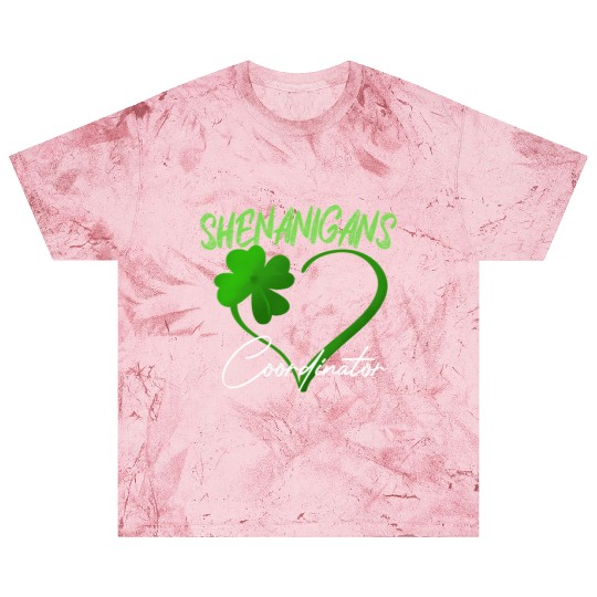 Shenanigans Coordinator Green He Shamrock St Blast T Shirts