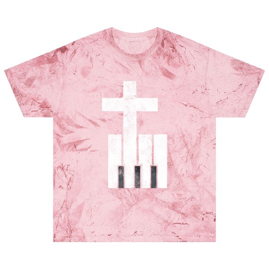 Piano Cross Christian Pianis Blast T Shirts