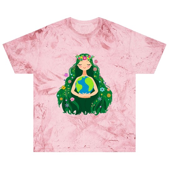 Green Mother Earth Day Gaia Save Our Planet Blast T Shirts